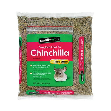 UPC: 0095668484620 | Small World Complete Feed for Chinchillas  Rich in Vitamins & Minerals  3 lb