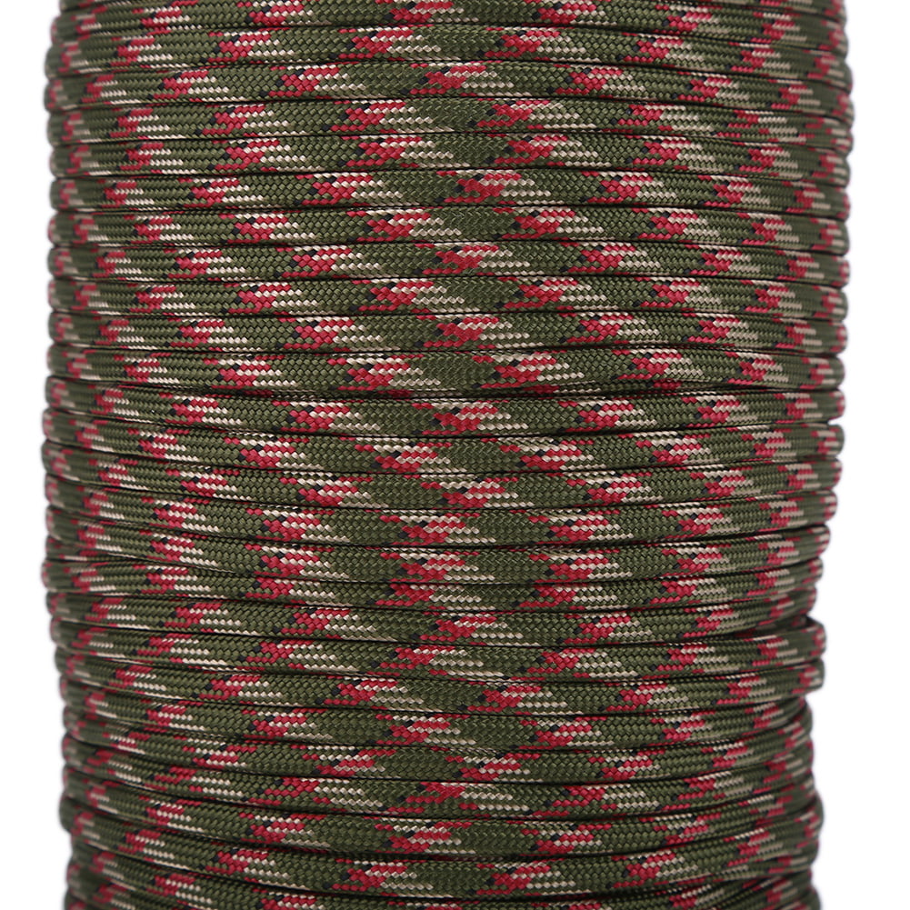 Details about   Multi-function Paracord Parachute 9 Strand Cores Lanyard Tent Climbing Rope 100M 