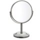 thumbnail image 1 of Tocador de baño con pedestal independiente de doble cara, espejo de maquillaje y afeitado, vista regular y aumento de 3x, 1 of 1