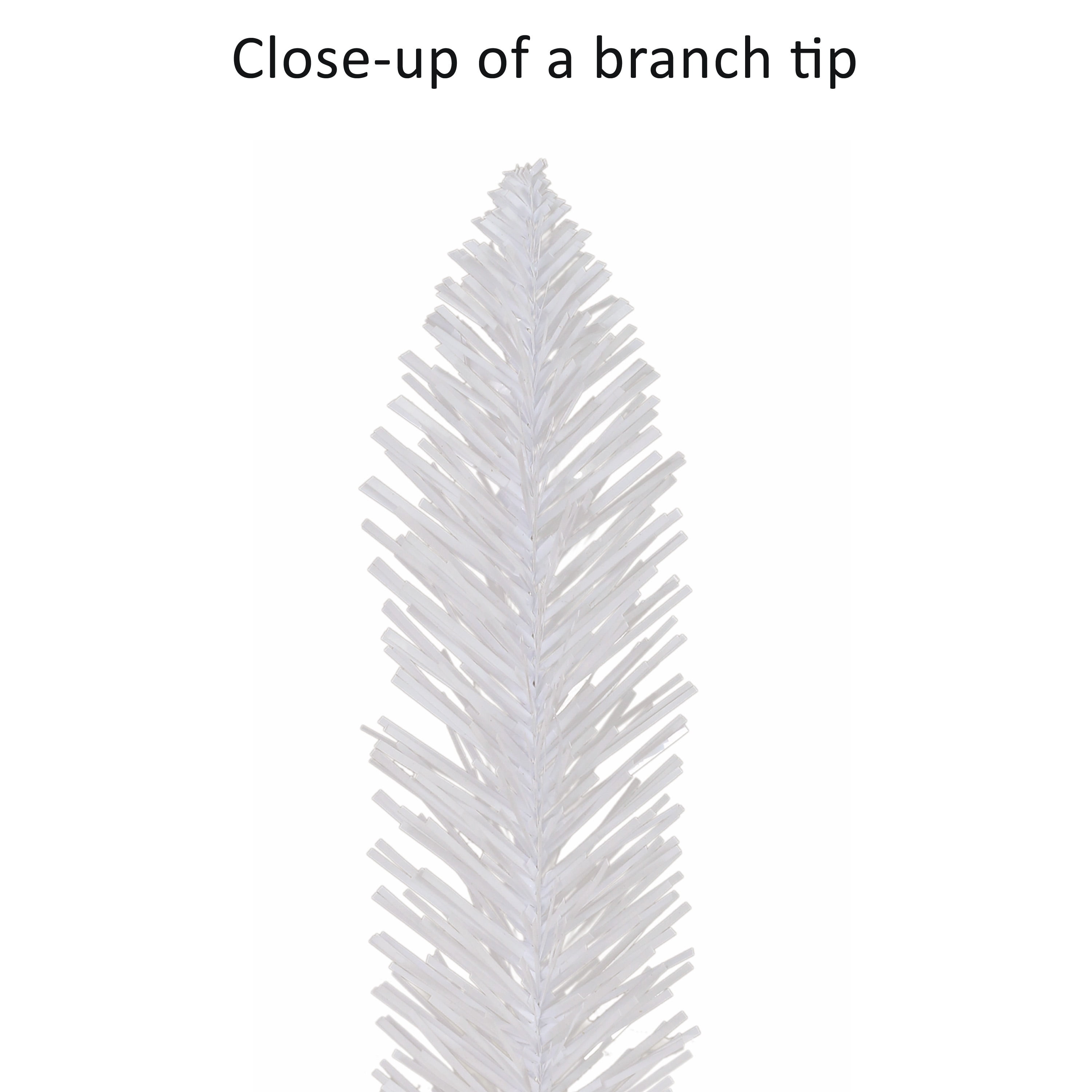 5 ft White Carson Artificial Pine Tree