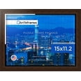 thumbnail image 3 of ArtToFrames 15x11.2 Inch - 28.5x38 CM Brown Puzzle Frame for 100 piece Puzzles.1.00 Inch Custom MDF Puzzle Frames, Walnut - Comes with Regular Glass, 3 of 6