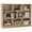 Natural, variant on Costway Open 3-tier Gray Wooden Bookcase Storage Display Cabinet for Living Room, Oak Yellow