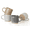 Multicolor, variant on Famiware 14oz Stoneware Coffee Mug, Service for 4, White