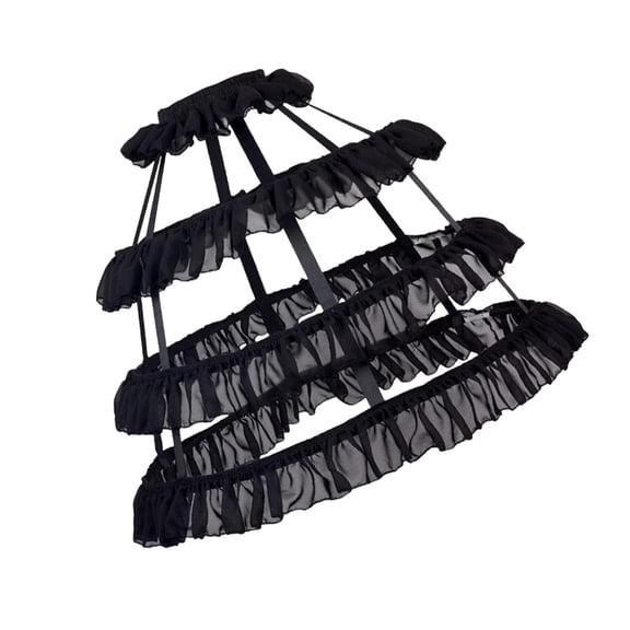 Segolike Womens Petticoat Pannier Skirt for Lolita Cosplay Wedding Bridal Dress Gown Prom