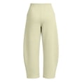 thumbnail image 5 of EOYWHK Women Barrel Leg Sweatpants High Waisted Drawstring Wide Leg Cropped Sweat Pantss with Pockets Casual Loose Fit, 5 of 8