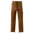 thumbnail image 3 of BDPORKAS Mens Cargo Pants Casual Jogger Multi Pockets Outdoor Hiking Work Trouser Pants, 3 of 4