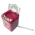 thumbnail image 4 of Kids' Electric Mini Simulation Washing Machine Toy for Makeup Brush Cleaning - Realistic Operation, Automatic Brush Cleaner with Colorful Box Packaging, Plastic Material, Requires 2 AAA Batteries, 4 of 6