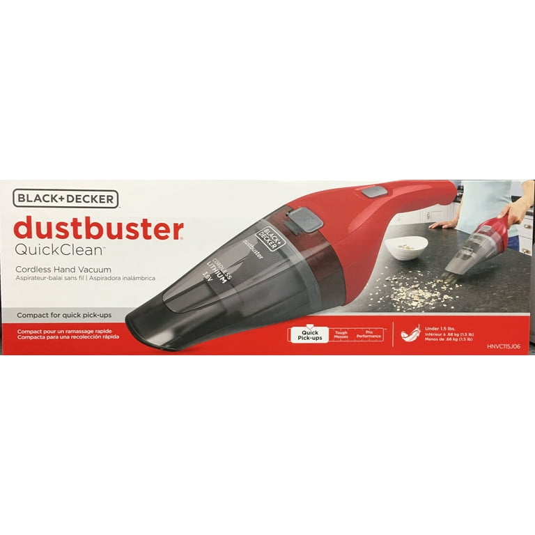 BLACK+DECKER Dustbuster QuickClean Cordless Hand Vacuum