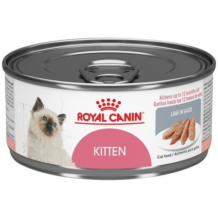Royal Canin Feline Health Nutrition Kitten Instinctive Loaf in Sauce Kitten Wet Cat Food, 5.8 oz (Case of 24)