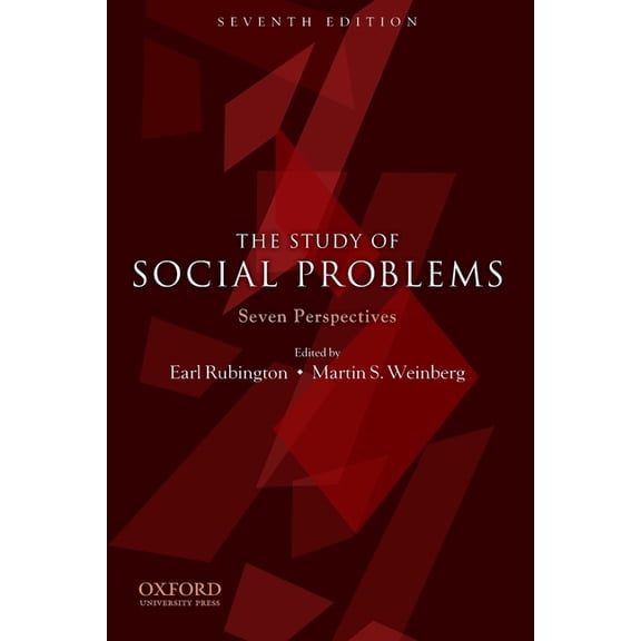 The Study of Social Problems: Seven Perspectives, (Paperback)