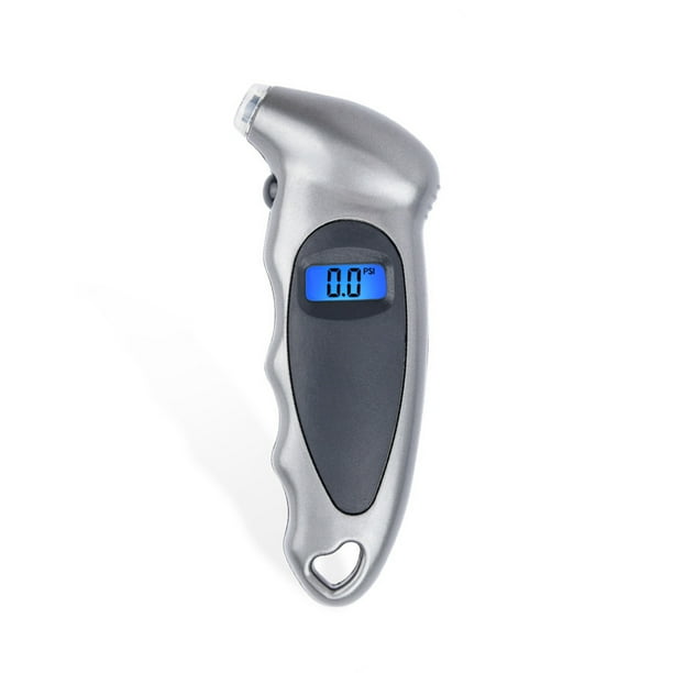 Kenally Indicador de presión de neumáticos, pantalla Digital, 0-150PSI, retroiluminación, medidor de neumáticos, Control de botón, Detector de Accesorios para motos Plata Kenally VI014985-02B