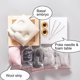 thumbnail image 3 of Kits de fieltro de aguja para principiantes, Kit de adornos para marco de fotos de cabeza de gato, decoración de gato encantadora y Kit de juguete de peluche de gato de fieltro de lana, 3 of 5