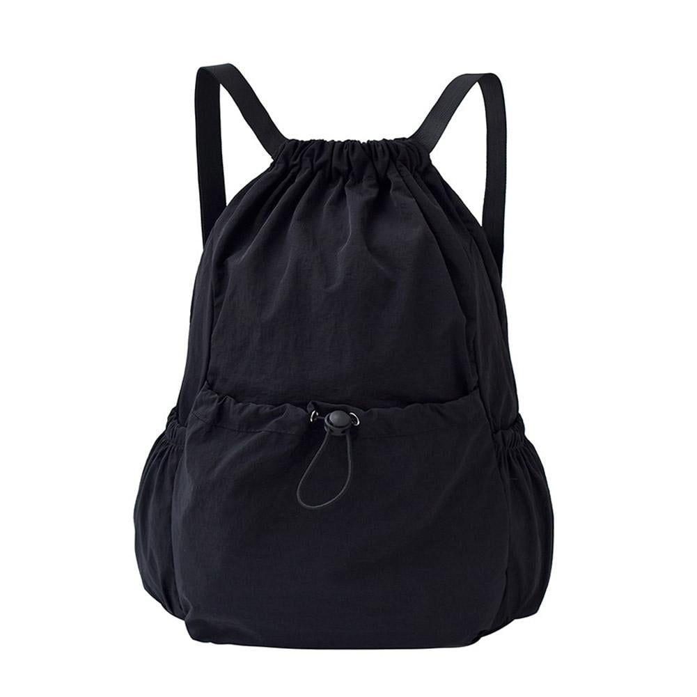 OADUKQ Black Backpack One Size