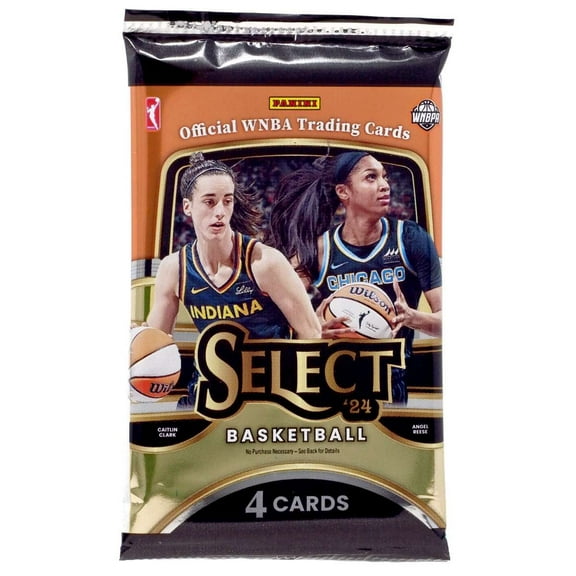 WNBA Panini 2024 Select Basketball Trading Card BLASTER Pack (4 Cards)