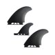 thumbnail image 1 of Surfboard Fibreglass Fin MR Twin Fins for Single Tab Surf Boards Shortboard-Good, 1 of 5