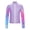 Purple, variant on Kids Girls Gym Workout Athletic Sport Jacket Zipper Sparkly Rhinestone Figure Ice Skating Purple 4