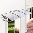 thumbnail image 3 of Outsunny Window Awning Door Canopy, Front Door Outdoor Patio Cover, 3 of 10