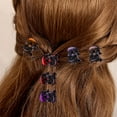 thumbnail image 3 of HomeKingdee 12 Pcs Bow-knot and Hollow Small Hair Clips - Multicolor Copper Alligator Clips for Women Girls Daily Hair Styling Accessories, 3 of 4