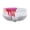 White, variant on Men Drawstring Rainbow Stripe Printed Fitted Beach Swim Briefs Male Beachwear Classic Swimwear Bottoms