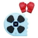 thumbnail image 2 of Máquina de boxeo musical perfecl entrenador montaje en pared azul con guante, 2 of 8