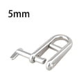 thumbnail image 2 of Baohd D Ring Rigging Clasp Boat Supplies steel Rustproof Compact Size Professional Marine Accessories Replaced Part Towing Shackle 5mm, 2 of 8