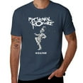 thumbnail image 3 of Gothic Rock Band Inspired T-Shirt - Vintage Emo Music Graphic Tee with Skeleton Print Navy-style 3XL, 3 of 7