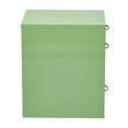 thumbnail image 3 of OSP Designs 22” Green Metal File Cabinet, 3 of 5