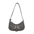 thumbnail image 3 of Milageto Women Shoulder Bag Elegant Armpit Bag Female Handbag for Work Summer Outdoor gray, 3 of 8