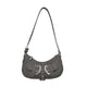 thumbnail image 3 of Bolso de hombro para mujer, bolso femenino de PU de moda para compras al aire libre, viajes gris jinwen Bolso de hombro, 3 of 8