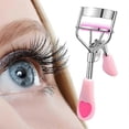 thumbnail image 3 of Eyelash Curler Professional Lash Curler Pink Eyelash Curlers for All Eye Shapes Eyelash Curler with Comb for Girls Lady Daily Make-up, 3 of 4