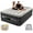 20''(Comfort Height), variant on Twin Air Mattress with Built in Pump, Blow up Mattresses, 18" Raised Blow Up Colchones Inflables Airbed for Guests & Home, Ideal for Home Use and Outdoor Camping