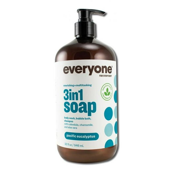 Everyone - Savon 3 en 1 Pac Euclyptus - 1 Each-32 FZ