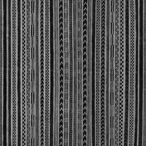 Ahgly Company Indoor Square Oriental Gray Modern Area Rugs, 7' Square