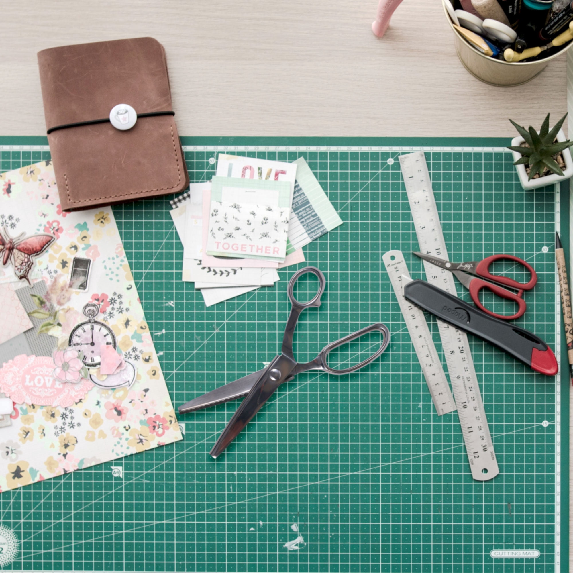 JubileeYarn Metal Pinking Shears - Silver - 3 Units