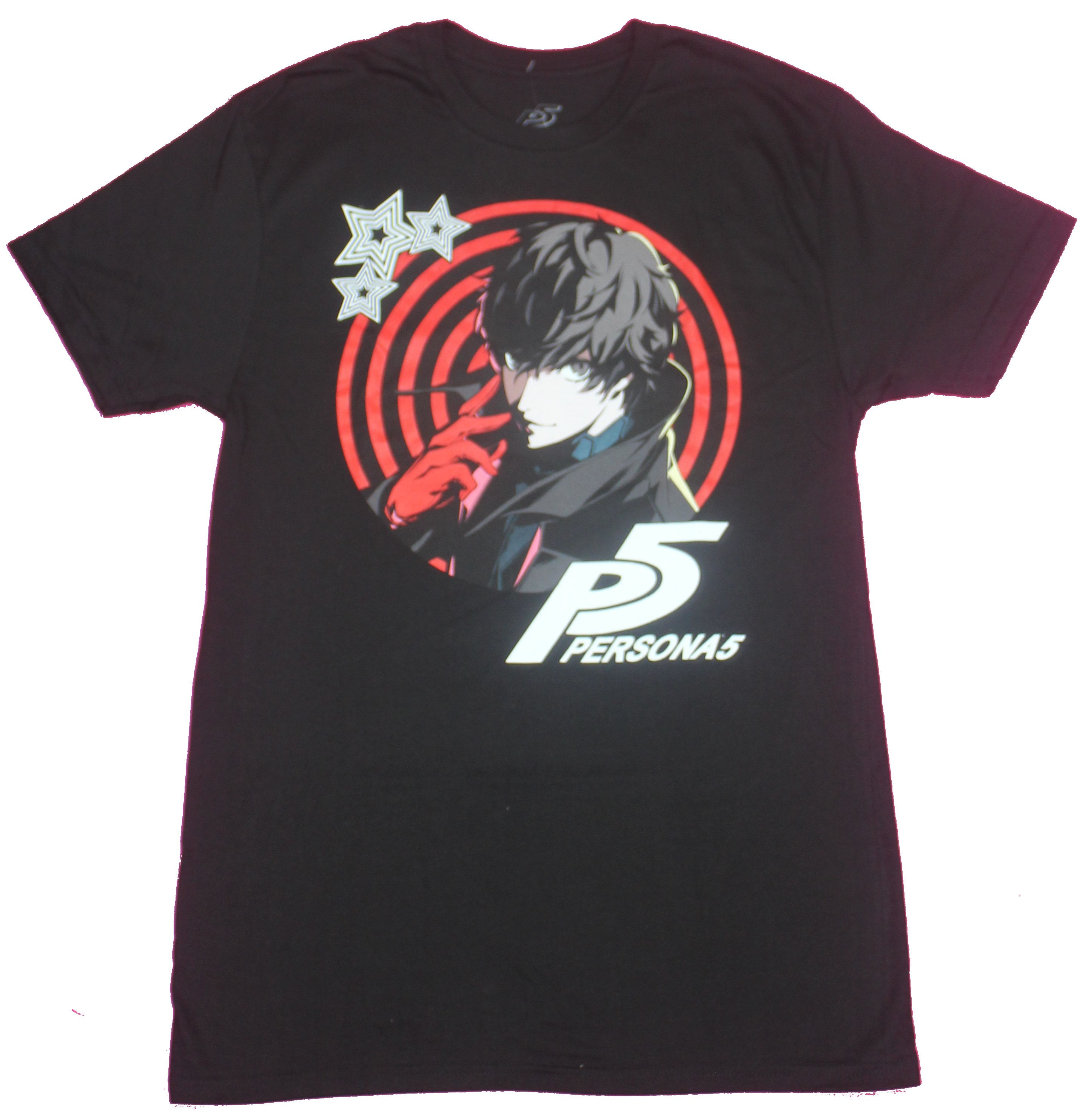 champion Scrupulous Diplomati Persona 5 Mens T-Shirt- Joker Hand Up Target Image (Small) - Walmart.com