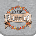 thumbnail image 4 of Inktastic My First Oktoberfest Boys or Girls Baby Bib, 4 of 4