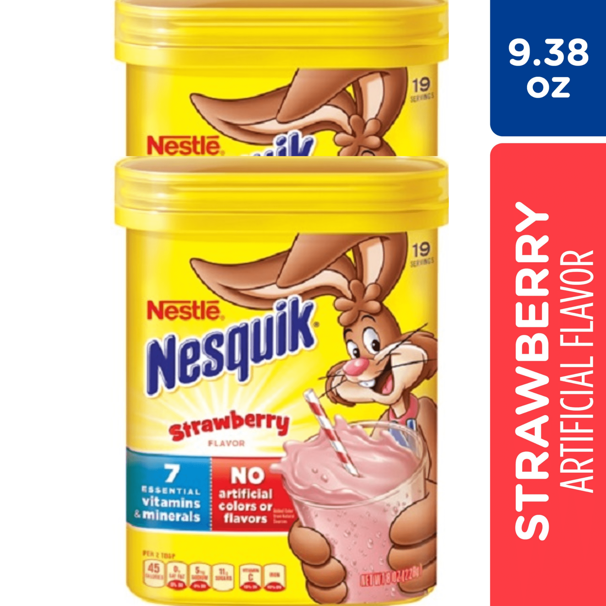 Nestle Nesquik Strawberry Flavor Drink Mix - 9.38 Oz Denmark | Ubuy