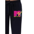 thumbnail image 3 of MTV Womens' Music Television Neon Vintage Logo '80s Sleep Pajama Pants, 3 of 5