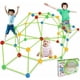 thumbnail image 1 of Tienda de campaña para niños, kit para construir una cabaña con forma de castillo, túnel de juguete para interior y exterior (bola de luz de 45 cm y palo de 75 cm con tienda de campaña), 1 of 5