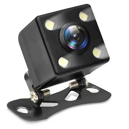 PYLE PLCM14LP - Rearview Backup Reverse/Parking Camera, Waterproof Night Vision Cam, Distance Scale Line Display, Swivel Angle Adjustable