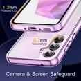 thumbnail image 5 of JETech Case for Samsung Galaxy A35 5G, Non-Yellowing Shockproof Bumper Protective Phone Cover, Anti-Scratch Hard PC Back (Purple), 5 of 6