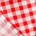 thumbnail image 4 of Jsaierl Women's Gingham Print A-Line Skirt, Elastic Waist Flared Midi Skirt, Casual Vintage Skirt for Picnic Daily Wear, 4 of 9