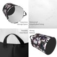 thumbnail image 3 of Large Laundry Basket with Handle, Kuromi and My Melody Collapsible Laundry Hamper, Dirty Clothes Storage Basket for Living Room, Bathroom, Bedroom, College Dorm, 3 of 7