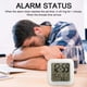thumbnail image 5 of Reloj cuadrado colorido que cambia de color, banda silenciosa para dormir para estudiantes y niños, reloj despertador electrónico con luz nocturna y temperatura, 5 of 6
