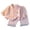 Pink, variant on Splozh Girls Summer Pajamas 1-10 Years Toddler Baby Girl Pajama Set Long Sleeve Sleepwear 2 Piece Set Kid Cotton Loungewear,Pink,4-5 Years