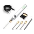 thumbnail image 1 of USB SolDEd Hierro Temilar Soldadura ajustable Calentador Calefacción Soldadura Soldadura Portátil Reparación de herramientas de trabajo con 3 consejos Inevent TO001089-00B, 1 of 7
