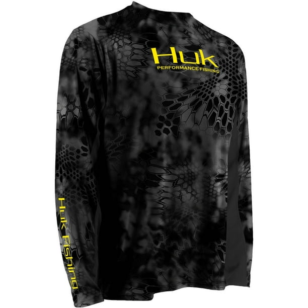 Huk Huk Men's Kryptek ICON Performance Long Sleeve Fishing Shirt