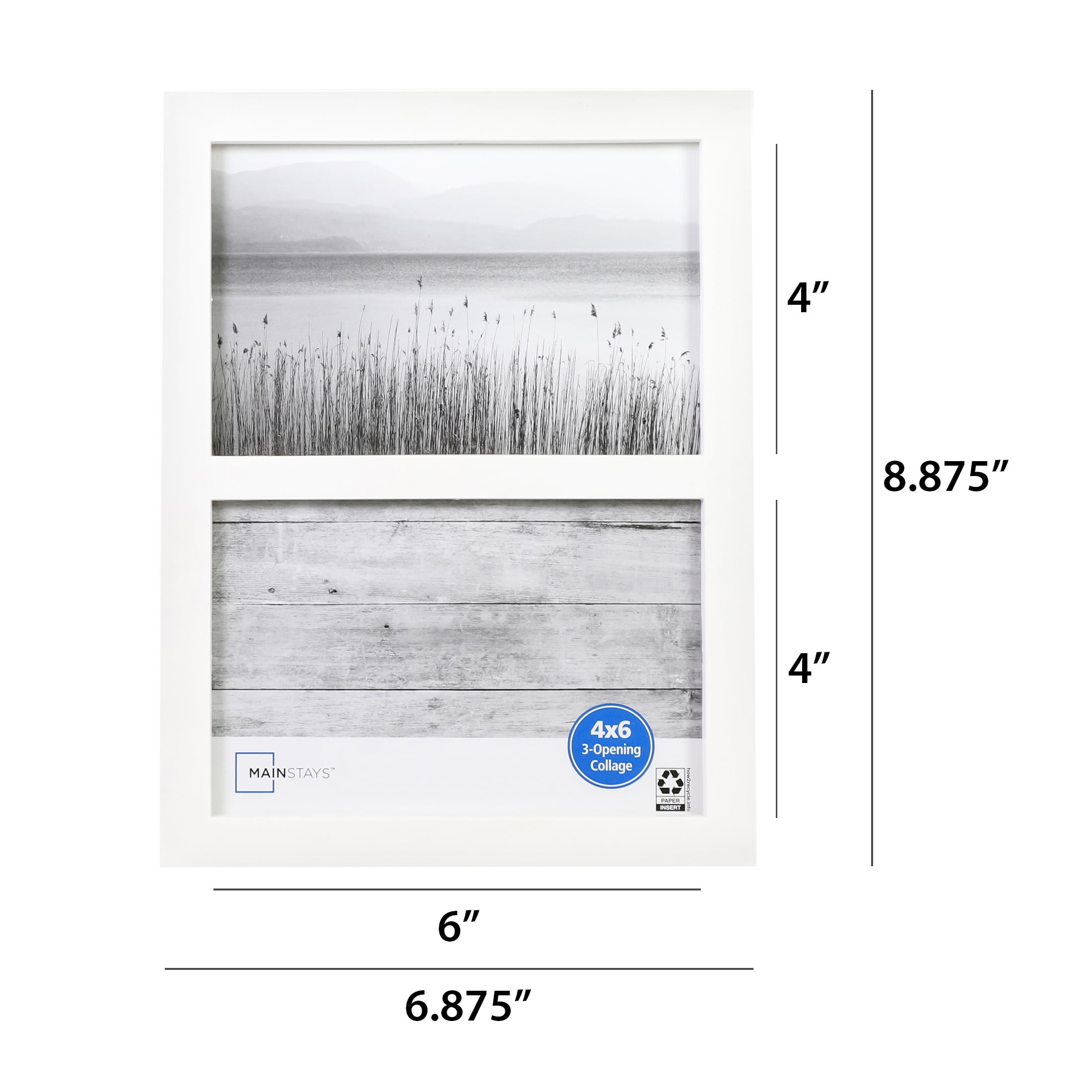 Buy Frame Trendline White 4x6 inches (10,16x15,2 cm) here 