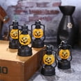 thumbnail image 3 of Fiudx Guirnalda de Luces Led de Halloween, Temática Del Festival de Los Fantasmas, Linterna de Vela con Forma de Calavera Espeluznante, Decoración para El Hogar y Eventos, Material de Pvc y Acrílico,, 3 of 4
