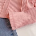 thumbnail image 4 of vigerkar Girl Outfit Todder Clothes Long Sleeve Tops + Denim Pants Set (Pink, 6-7 Years), 4 of 7